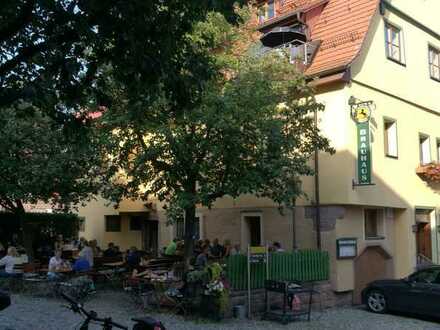 Brauhaus Rössle im Herzen von Neubulach mit Gaststätte, Biergarten und drei Wohneinheiten