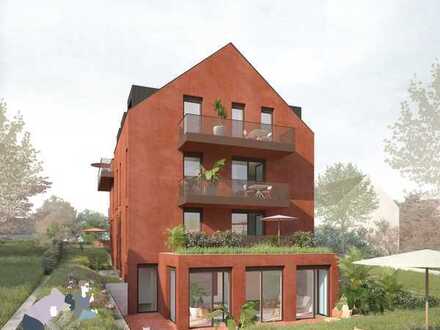 WE 3 im Erdgeschoss, 3 Zimmer-Wohnung mit Dachterrasse