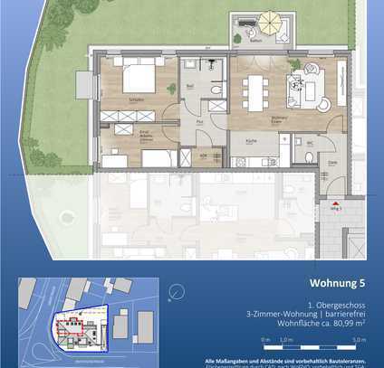 Nachhaltiges Wohnen im KfW 55 Neubau - jetzt mieten!