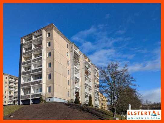 Moderne 2-Raum-Wohnung mit Aufzug, Balkon und Wanne