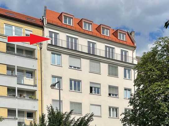 Erstbezug - Exklusive 4-Zimmer-Wohnung mit Balkon in ruhiger Innenstadtlage nahe dem Sendlinger Tor