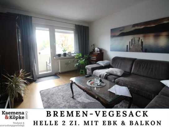 Gemütliche 2-Zimmer-Wohnung mit Balkon, Kellerraum und Garage