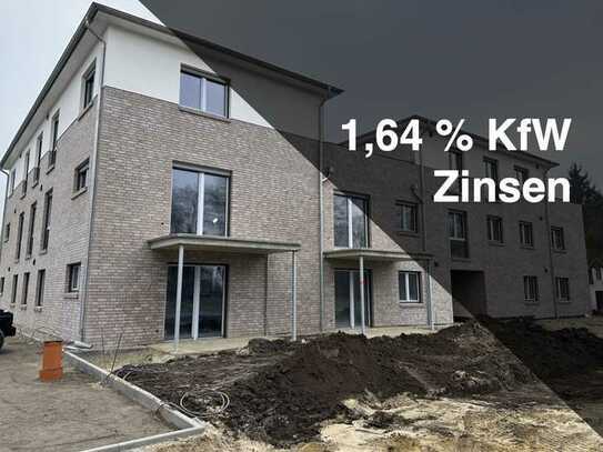GESICHERTES KFW Darlehen 1,64 % // 3-Zimmer Neubau Wohnung | Wohnung 7