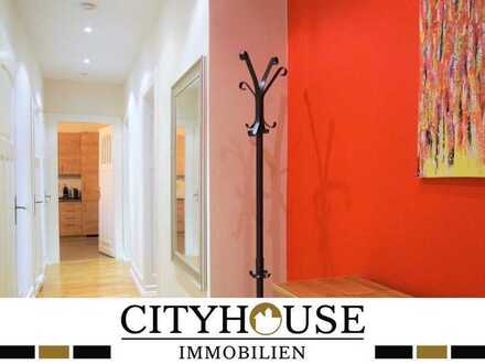 CITYHOUSE: Schicke Altbauwohnung in guter Lage, voll möbliert, gehobene Ausstattung mit Balkon
