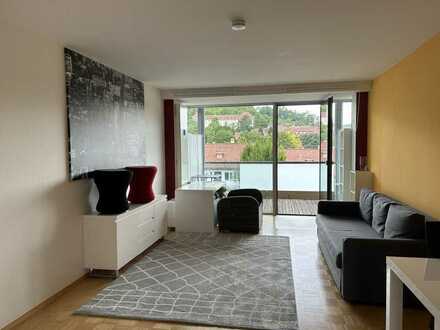 Apartment / Wohnung möbliert mit Balkon - Stuttgart Zentrum