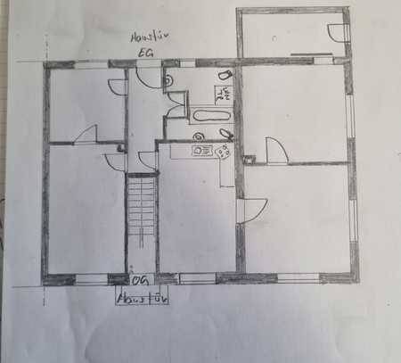 Schöne und modernisierte 6-Raum-EG-Wohnung in Töging