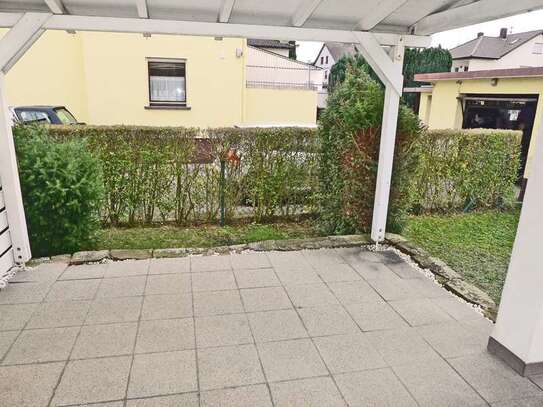 7160 - 3,5-Zimmerwohnung mit Terrasse, Gartenmitbenutzung und Garage!