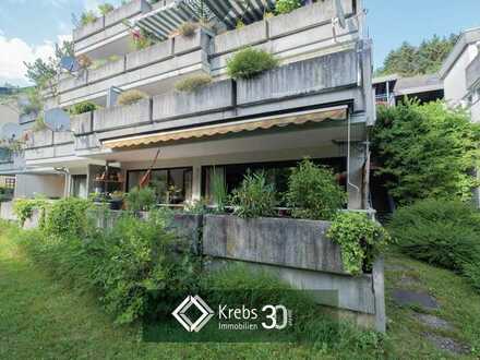 Geräumige 3-Zimmerwohnung mit direktem Gartenzugang in guter Lage von Ziegelhausen