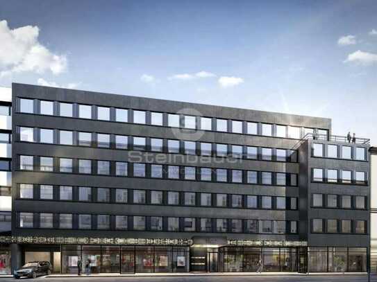 Modernes Penthouse-Büro mit Dachterrasse in Wiesbadener Citylage