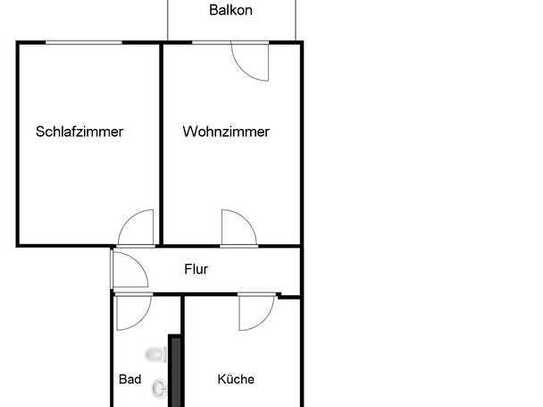 NEU gemütliche 2-Raum Wohnung im wunderschönen Niepars Friedenstraße 14 NEU