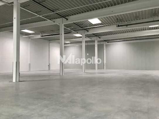 ca. 2.500 m² Halle & 1.000 m² Büro | teilbar | Rampentore | Top-Anbindung an A66/A52/A33