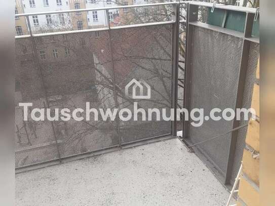 Tauschwohnung: modernisierte Wohnung, 4.Etg, mit Balkon u. Keller