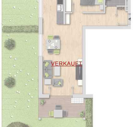 VERKAUFT! Herrliche 2-Zimmer NEUBAU-Wohnung mit eigenem Garten in Reichertshofen zu verkaufen!