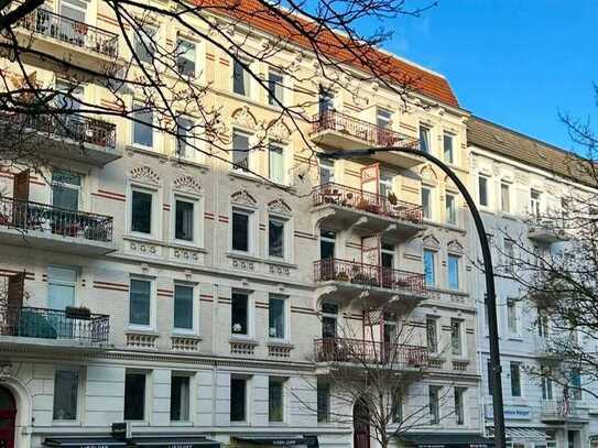 Vermietete Altbauwohnung im Herzen von Eppendorf