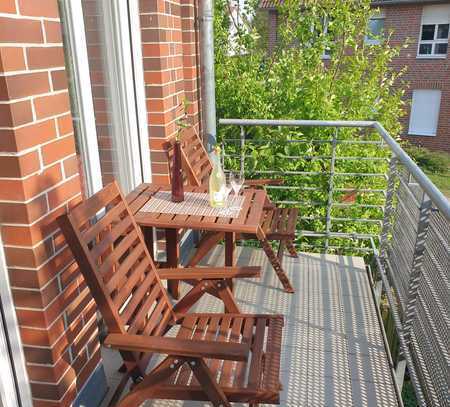 Ruhige Wohnung im Grünen mit Balkon