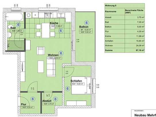 Erstbezug mit Balkon/Terrasse: Exklusive 2-Zimmer-Wohnungen mit gehobener Innenausstattung in Döbeln