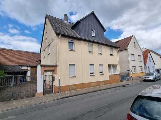 Großes 1-Fam.-Haus mit Garage und Scheune in Stockstadt am Rhein