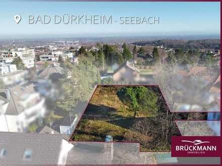 BD-Seebach: Seltenes Baugrundstück in exklusiver Lage mit Blick zur Limburg!