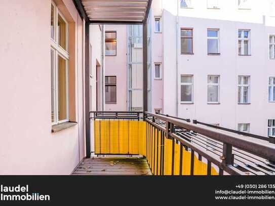 ⭐️ Charmante 1-Zi-Wohnung in Neukölln mit Balkon, Parkett, modernem Bad und großzügigem Grundriss