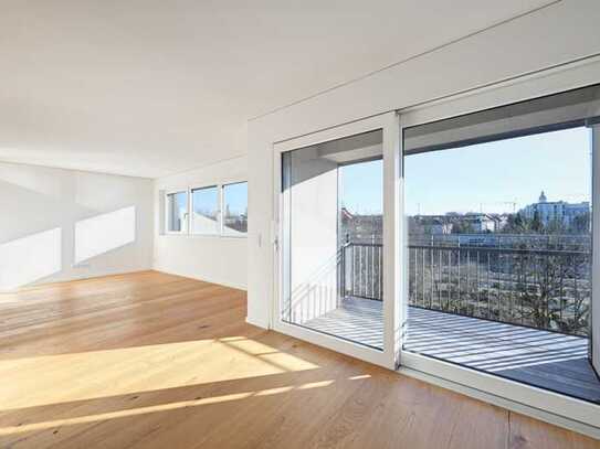 Stylisches Apartment im 5.OG mit Weitblick und Balkon an der Isar