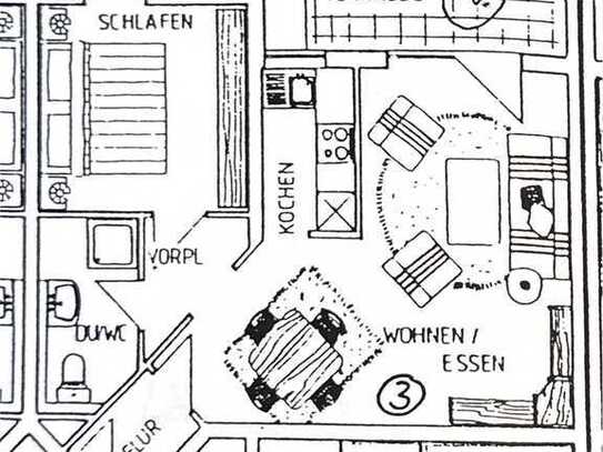 Attraktive, EG-Wohnung in ruhiger Wohnlage Hockenheims