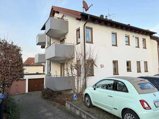 Gemütliche 2-Zimmer-Wohnung mit Garten, Garage und perfekter Lage nahe am Feldrand