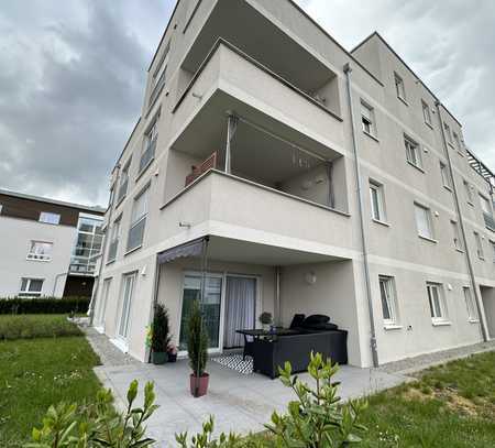 Neuwertige Wohnung mit zweieinhalb Zimmern sowie Terasse und Garten in Crailsheim zu Vermieten