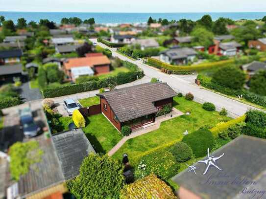 Entschleunigen in Ostseenähe: Wochenendhaus mit Wintergarten mit Charme und Flair in Hohenfelde