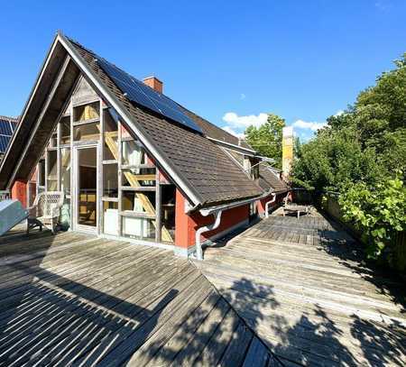 Hier kommen Sie zur Ruhe - Kreatives Haus in idyllischer Umgebung