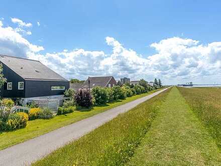 Elbe in Sicht • Großzügige DHH am Elbdeich