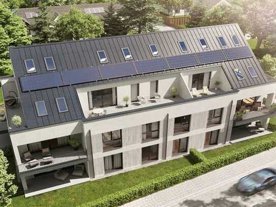 NEUBAU Maisonette-ETW mit Aufzug, 2 Dachterrassen und Tiefgaragenstellplatz – Nähe Marienbergpark