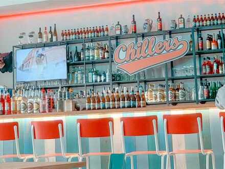 CHILLERS® – Californian Lifestyle – Bar & Restaurant: Top Standort mit Außenterrasse in FFM-City!