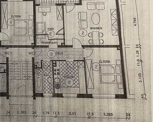 EG 3ZKB mit Garten/Garage/Stellplatz/Keller zu vermieten