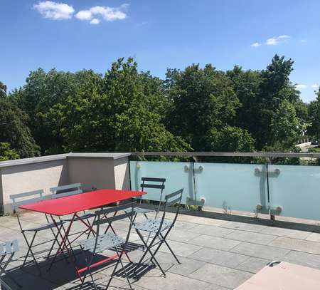 Über den Dächern von Neuhausen*** Penthouse mit besonderem Flair in Bestlage