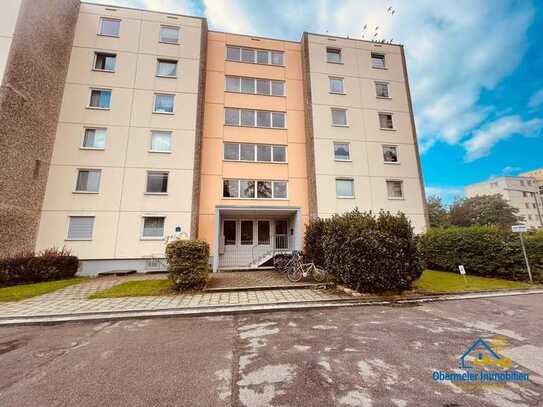 Freie 2-Zimmer-Etagenwohnung mit Süd-Loggia und Personenaufzug