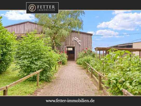 Reitanlage in Heidelberg zu verkaufen mit zwei Wohnhäusern und Reithalle in ländlicher Umgebung!