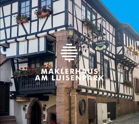 Kernsaniertes Restaurant mit Gewölbekeller 16.JH.**moderne Kücheneinrichtung**tolle Aussichtslage