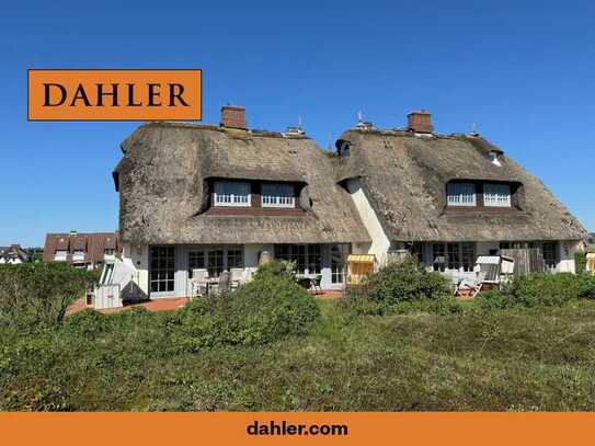 Reetdach-Domizil in bester, strandnaher Lage