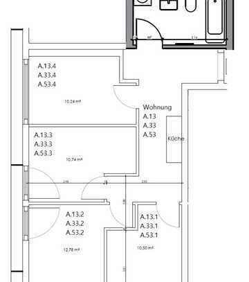 Zimmer Zimmer in der Nazarethkirchstraße 51 (Aufgang A)