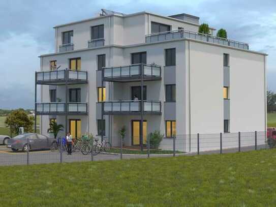 WE 03 Projekt Wohnglück mit 10 Wohneinheiten 3-Zimmer-Wohnung mit offenem Grundriss und Garten