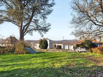 Traumgrundstück fußläufig zum Marktplatz am Rande des Naturschutzgebiets in Blicklage