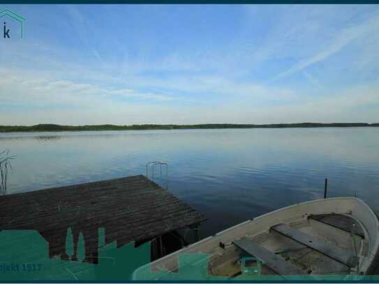 Wassergrundstück am Mellensee mit Villa