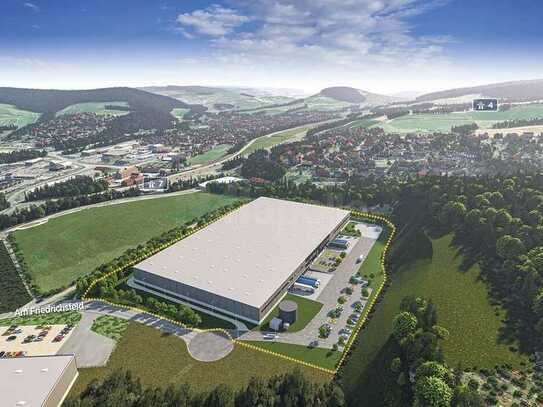 Neubau eines Logistikzentrums in Kirchheim