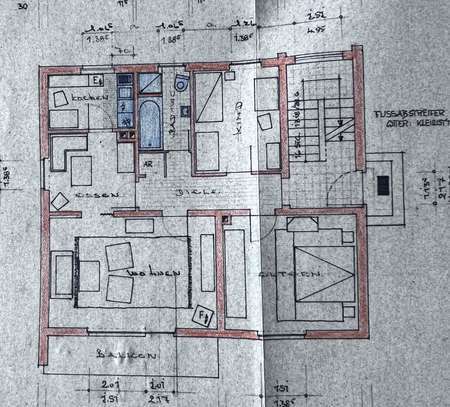 Schöne 3-Zimmer-EG-Wohnung mit Balkon in Oberkotzau