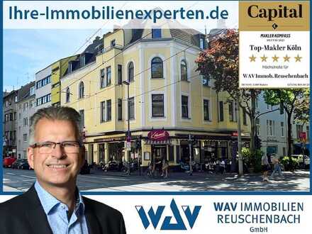 Wohn- und Geschäftshaus in Kölner Top-Lage mit Baugenehmigung für Aufstockung