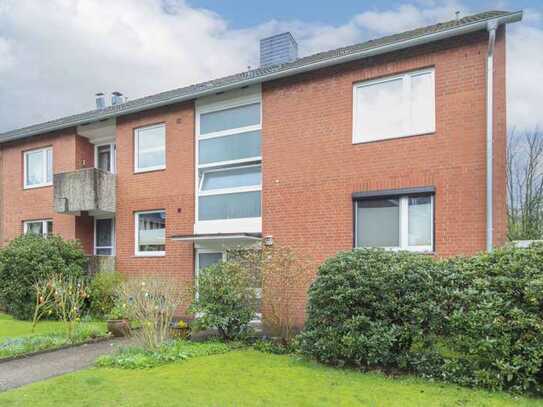 Gepflegte 2-Zi.-ETW mit Garten und Balkon in ruhiger Lage von Appen