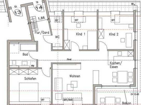 4 Zimmer Neubauwohnung im Ortskern