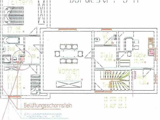 Freundliche und gepflegte 3-Zimmer-Dachgeschosswohnung in Beverstedt