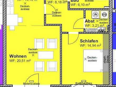 2 Zimmerwohnung im KfW-Effizienzhaus 40+