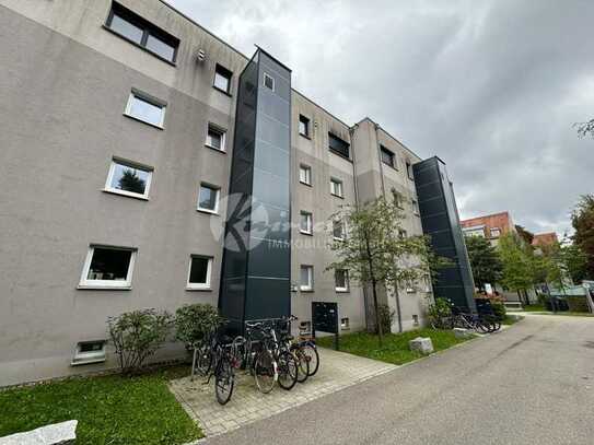 Tolle 2ZKB-Wohnung mit großem Balkon - neues Proviantbachquartier - Einbauküche mit Kücheninsel - TG